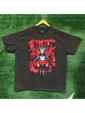 Diablo IV Season of The Reckoning Video Game T-Shirt Size Extra Large